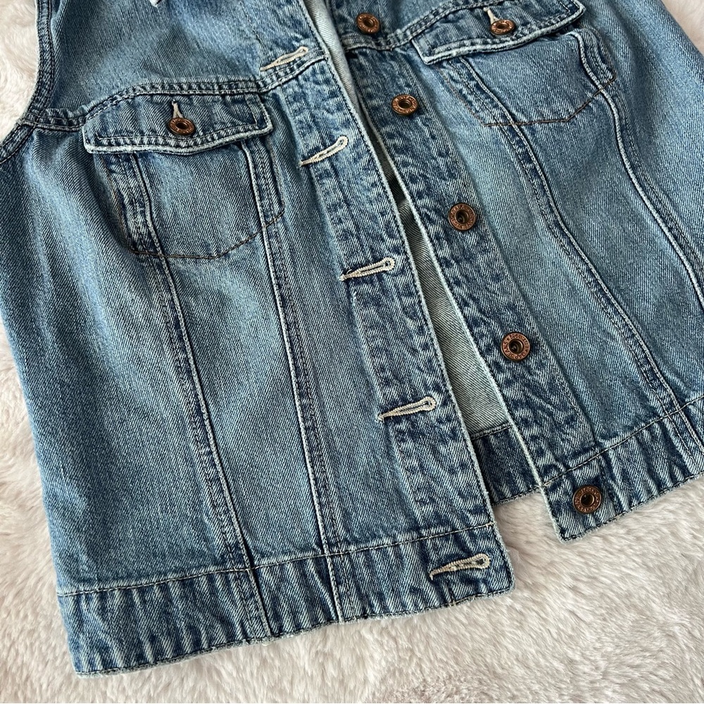 Gap Y2K  Denim Vest - Picture 3 of 6